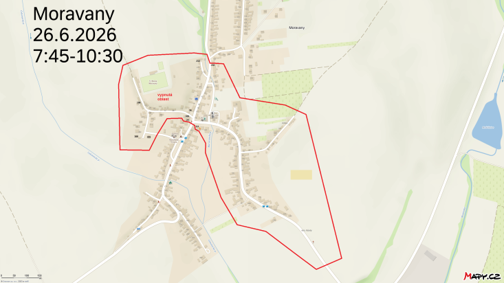 vypnutá oblast