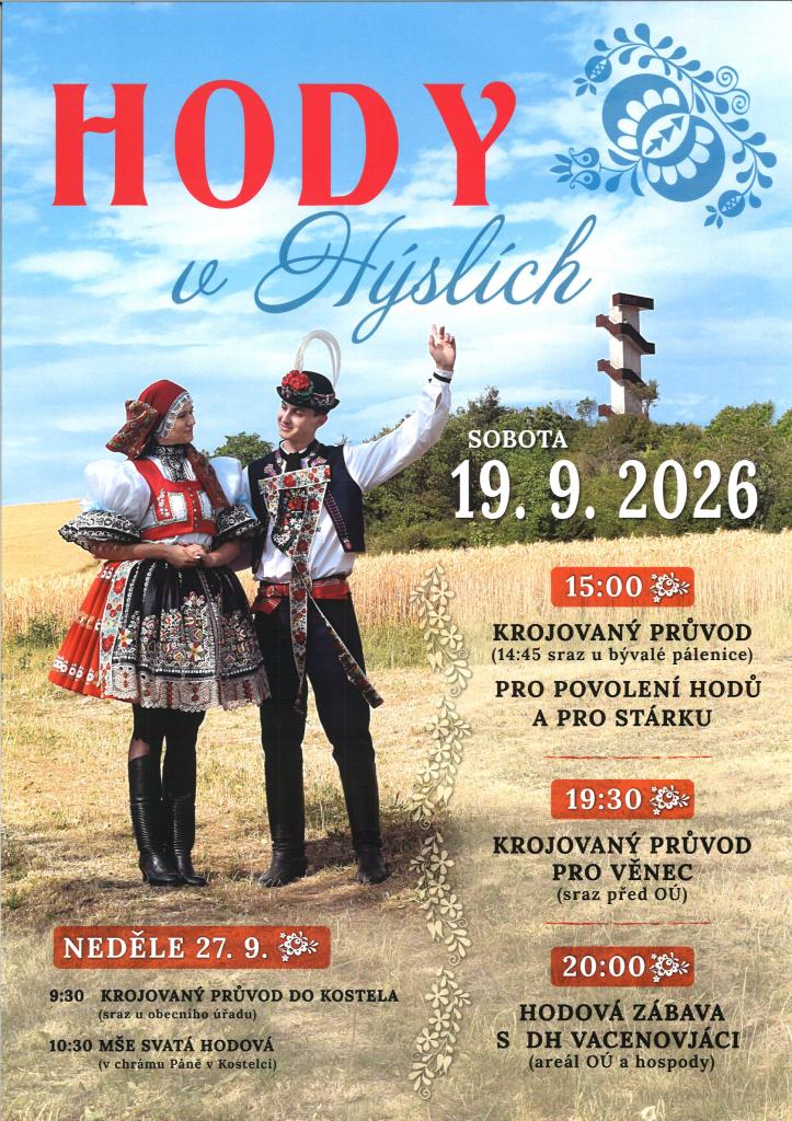 hody v&nbsp;Hýslích