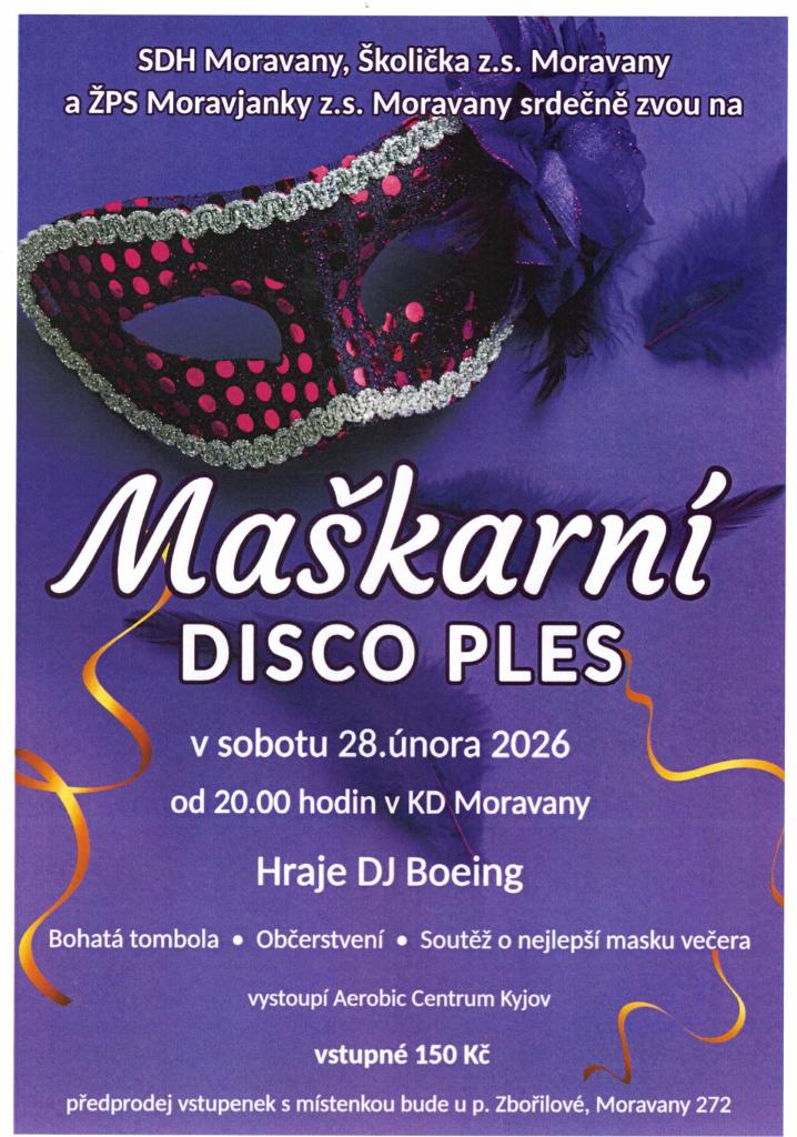 Maškarní disco ples