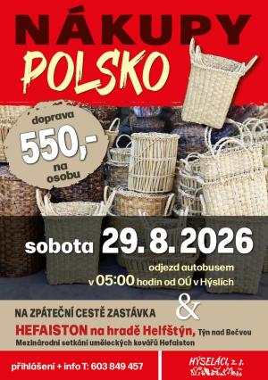 nákupy Polsko